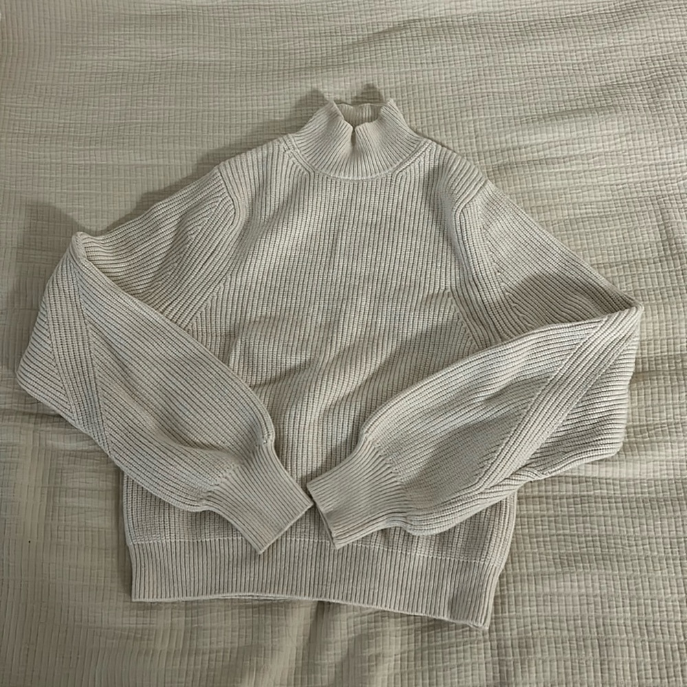 Zara size small turtle neck/ mock neck sweater